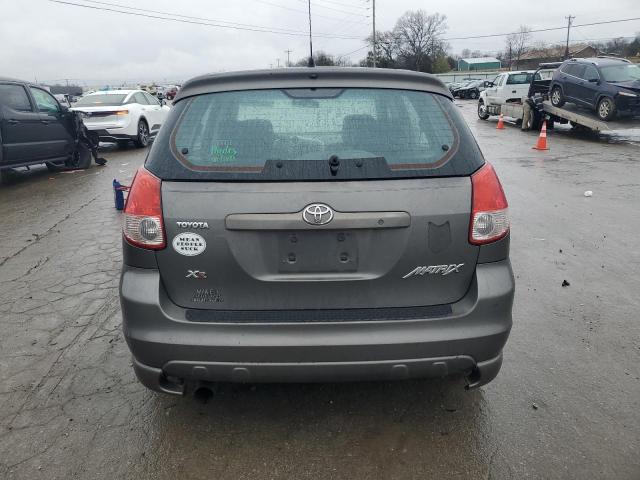 2T1KR32E84C228543 - 2004 TOYOTA COROLLA MA XR GRAY photo 6