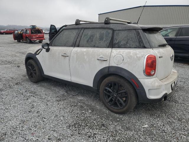 WMWZC5C59EWP41221 - 2014 MINI COOPER S COUNTRYMAN WHITE photo 2