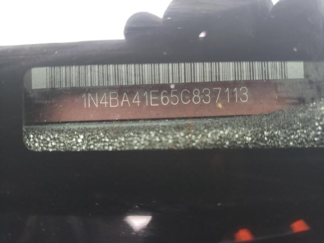 1N4BA41E65C837113 - 2005 NISSAN MAXIMA SE BLACK photo 12