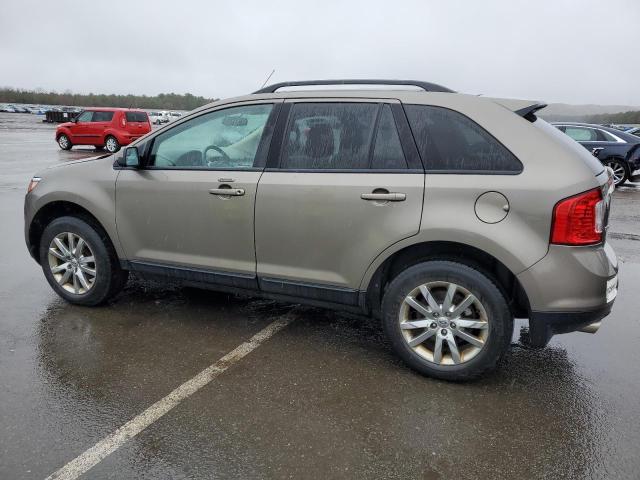 2FMDK4JC1DBA25307 - 2013 FORD EDGE SEL TAN photo 2