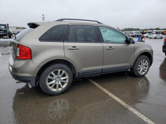 2FMDK4JC1DBA25307 - 2013 FORD EDGE SEL TAN photo 3