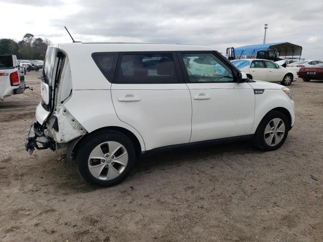 KNDJN2A28G7393619 - 2016 KIA SOUL WHITE photo 3