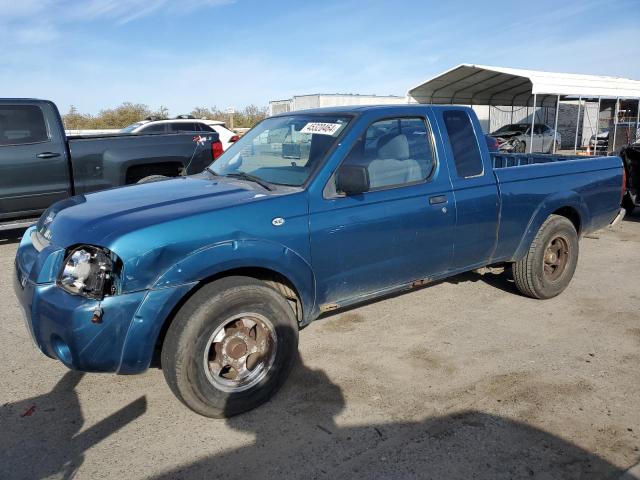 1N6DD26S11C365228 - 2001 NISSAN FRONTIER KING CAB XE BLUE photo 1