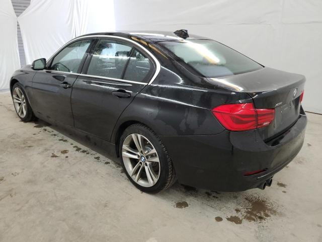 WBA8D9G51JNU72867 - 2018 BMW 330 XI BLACK photo 2