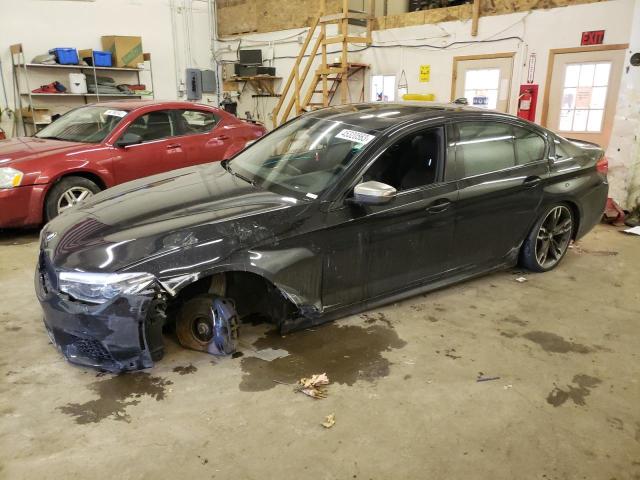WBAJB9C50KB464436 - 2019 BMW M550XI BLACK photo 1
