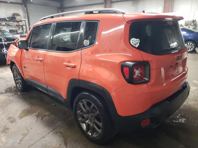 ZACCJABT9GPC70954 - 2016 JEEP RENEGADE LATITUDE ORANGE photo 2