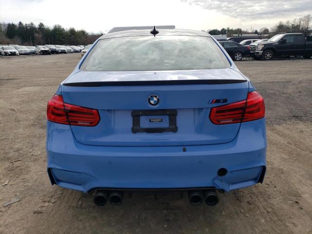 WBS8M9C52H5G83994 - 2017 BMW M3 BLUE photo 6