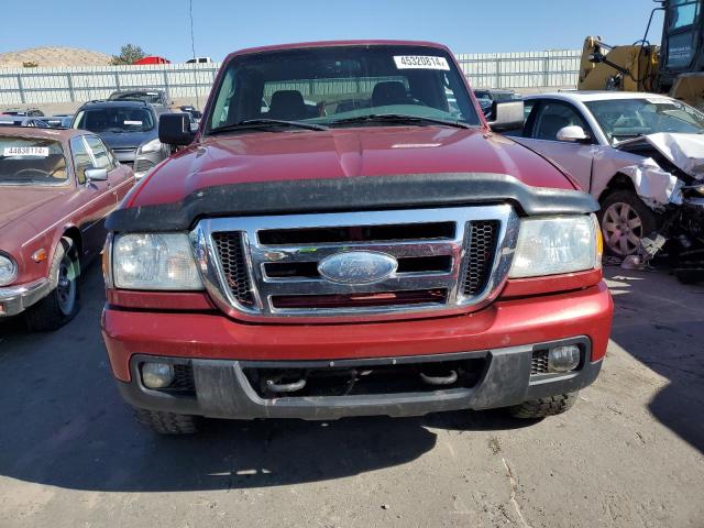 1FTZR15E17PA17527 - 2007 FORD RANGER SUPER CAB RED photo 5