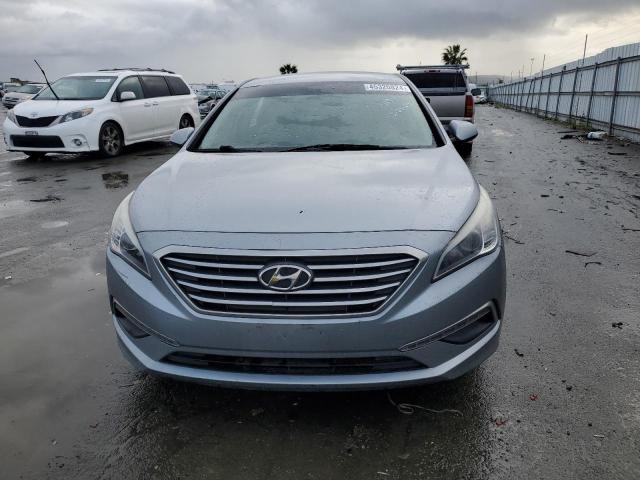 5NPE24AF6FH011915 - 2015 HYUNDAI SONATA SE SILVER photo 5