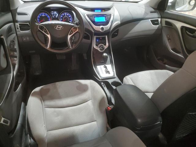 KMHDH4AE3CU253804 - 2012 HYUNDAI ELANTRA GLS SILVER photo 8