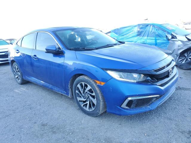 19XFC1F37LE205545 - 2020 HONDA CIVIC EX BLUE photo 4