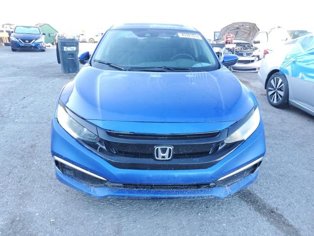 19XFC1F37LE205545 - 2020 HONDA CIVIC EX BLUE photo 5