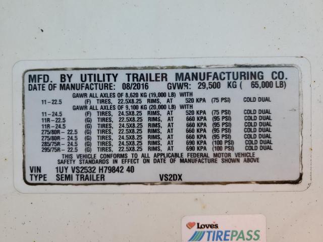 1UYVS2532H7984240 - 2017 UTILITY TRAILER Ağ foto 10
