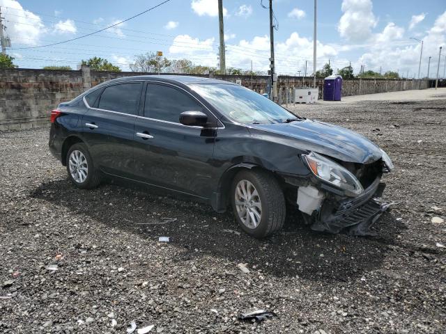 3N1AB7AP5KY204095 - 2019 NISSAN SENTRA S BLACK photo 4