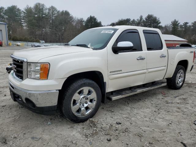 3GTP2WE36BG149803 - 2011 GMC SIERRA K1500 SLT WHITE photo 1