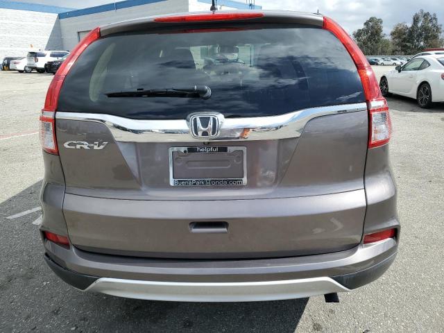 3CZRM3H51FG709547 - 2015 HONDA CR-V EX GRAY photo 6