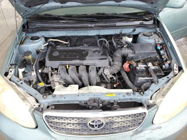 1NXBR32E26Z618538 - 2006 TOYOTA COROLLA CE GREEN photo 11