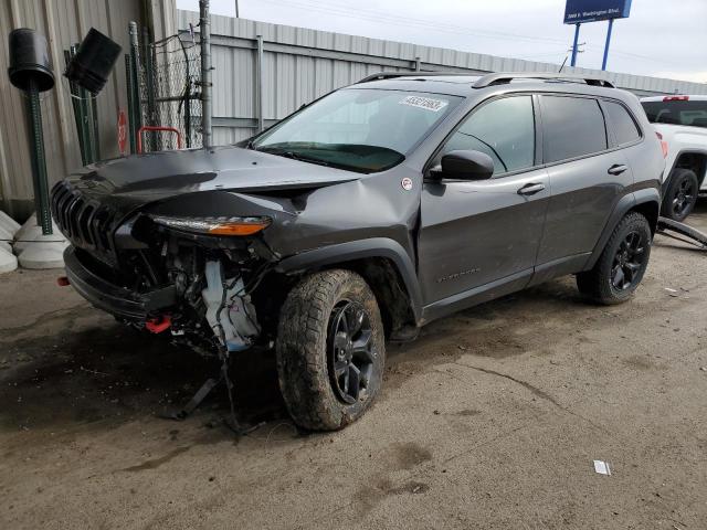 1C4PJMBS3FW620011 - 2015 JEEP CHEROKEE TRAILHAWK 灰色 照片 1