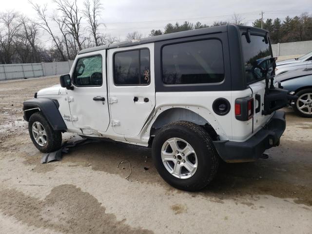 1C4HJXDGXLW170660 - 2020 JEEP WRANGLER U SPORT WHITE photo 2