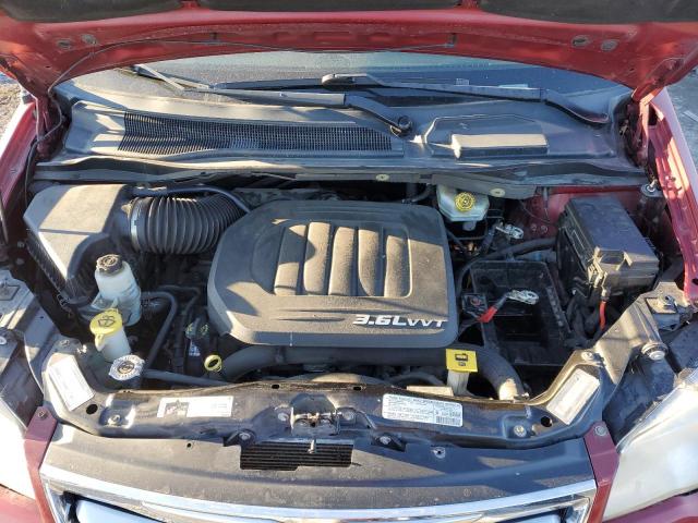 2C4RC1CGXDR588630 - 2013 CHRYSLER TOWN & COU TOURING L RED photo 12