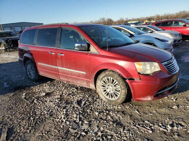 2C4RC1CGXDR588630 - 2013 CHRYSLER TOWN & COU TOURING L RED photo 4
