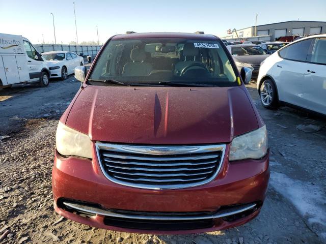 2C4RC1CGXDR588630 - 2013 CHRYSLER TOWN & COU TOURING L RED photo 5