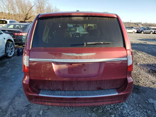 2C4RC1CGXDR588630 - 2013 CHRYSLER TOWN & COU TOURING L RED photo 6