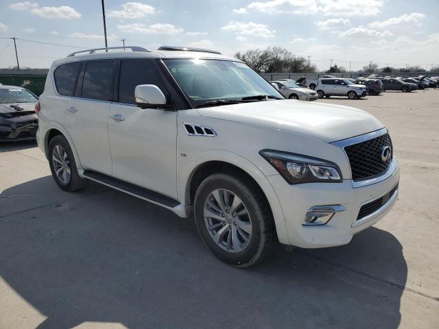 JN8AZ2NF4F9574063 - 2015 INFINITI QX80 WHITE photo 4