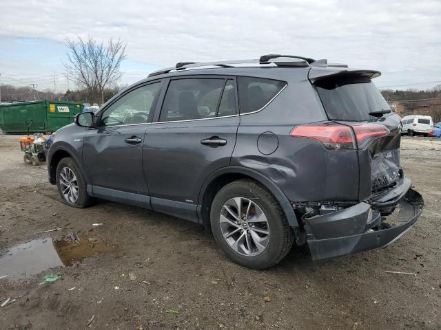 JTMRJREV5JD192958 - 2018 TOYOTA RAV4 HV LE GRAY photo 2