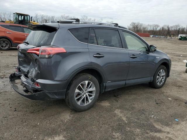 JTMRJREV5JD192958 - 2018 TOYOTA RAV4 HV LE GRAY photo 3