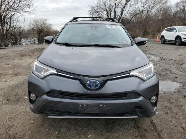 JTMRJREV5JD192958 - 2018 TOYOTA RAV4 HV LE GRAY photo 5