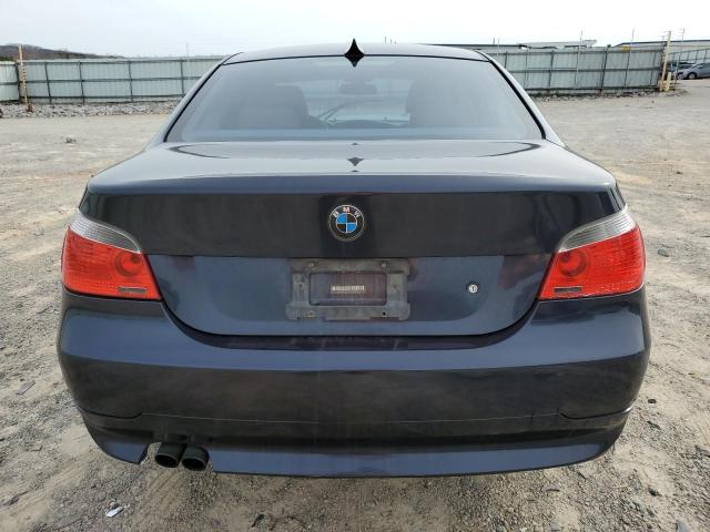 WBANE53517CK92288 - 2007 BMW 525 I BLUE photo 6