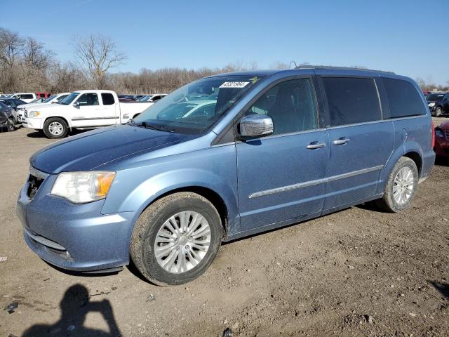 2A4RR8DG0BR759169 - 2011 CHRYSLER TOWN & COU TOURING L BLUE photo 1