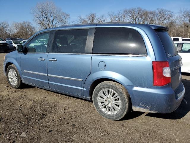 2A4RR8DG0BR759169 - 2011 CHRYSLER TOWN & COU TOURING L BLUE photo 2