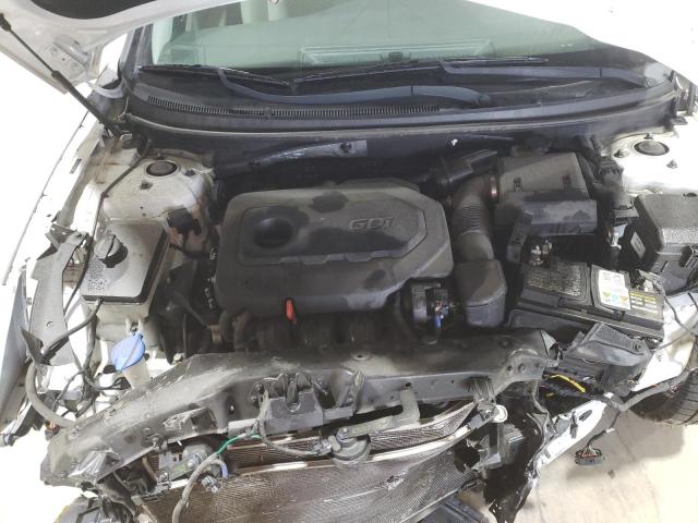 5NPE24AF6JH669811 - 2018 HYUNDAI SONATA SE WHITE photo 11