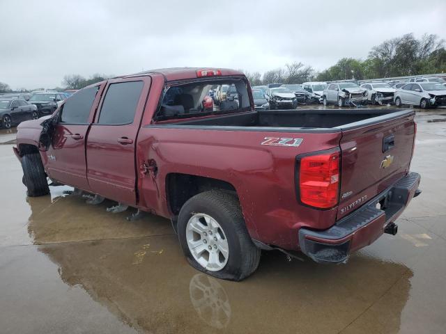 3GCUKREC3HG386603 - 2017 CHEVROLET SILVERADO K1500 LT RED photo 2