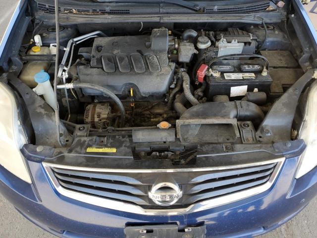 3N1AB6AP9CL744056 - 2012 NISSAN SENTRA 2.0 BLUE photo 11