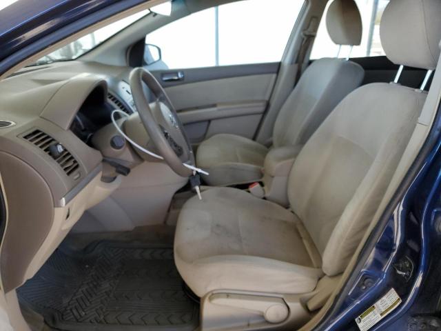 3N1AB6AP9CL744056 - 2012 NISSAN SENTRA 2.0 BLUE photo 7