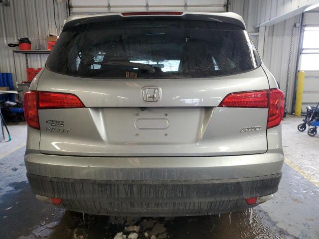 5FNYF6H50JB052896 - 2018 HONDA PILOT EXL Күміс фото 6