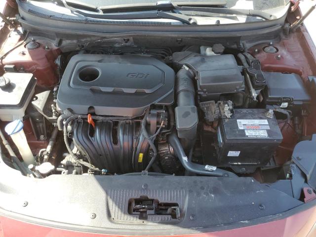 5NPE24AF1FH025463 - 2015 HYUNDAI SONATA SE RED photo 11