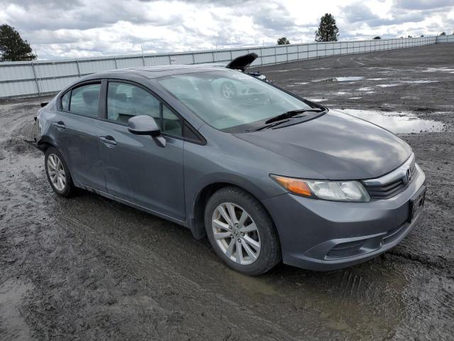 2HGFB2F89CH536119 - 2012 HONDA CIVIC EX GRAY photo 4