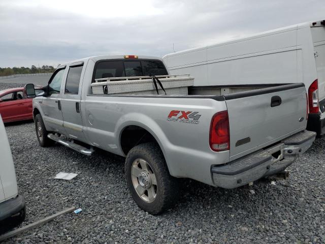 1FTWW31P26EA72027 - 2006 FORD F350 SRW SUPER DUTY SILVER photo 2