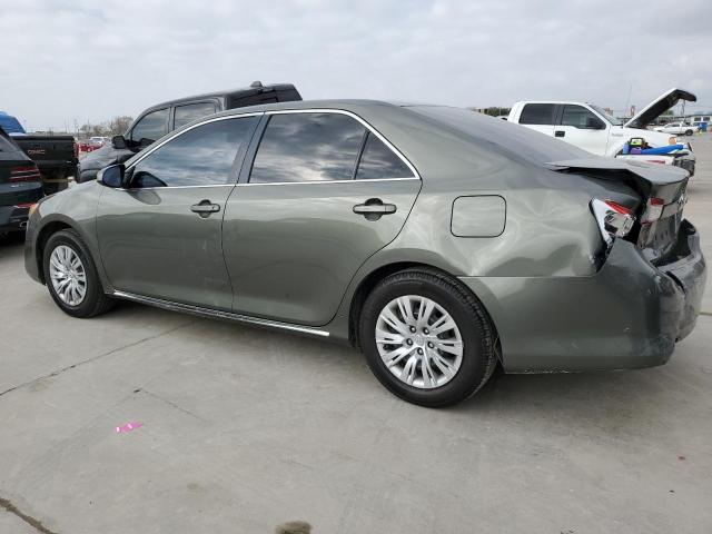 4T1BF1FK0CU535554 - 2012 TOYOTA CAMRY BASE GREEN photo 2