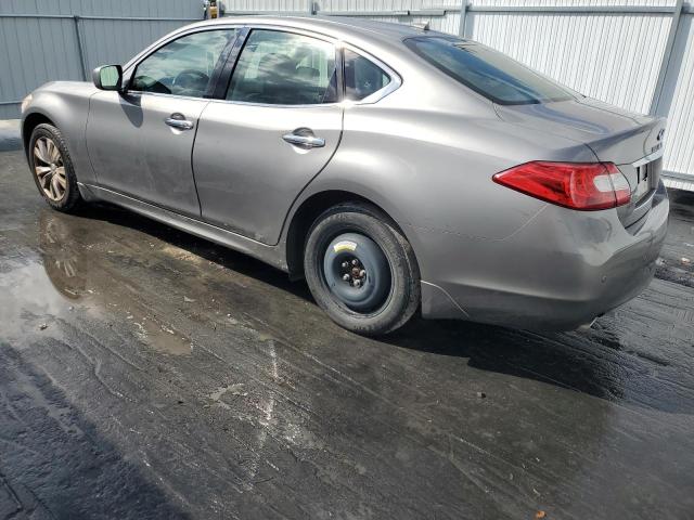 JN1BY1AR5DM600681 - 2013 INFINITI M37 X GRAY photo 2