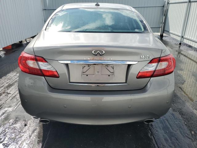 JN1BY1AR5DM600681 - 2013 INFINITI M37 X GRAY photo 6