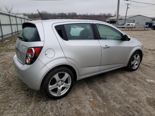 1G1JE6SB2F4211699 - 2015 CHEVROLET SONIC LTZ SILVER photo 3