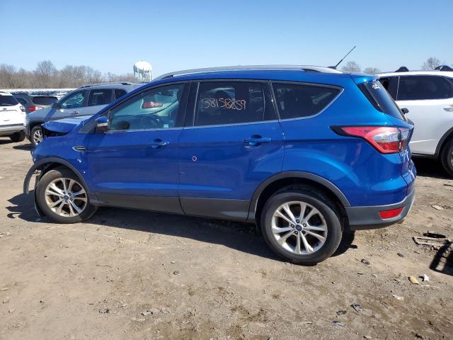 1FMCU9J98HUE28773 - 2017 FORD ESCAPE TITANIUM BLUE photo 2