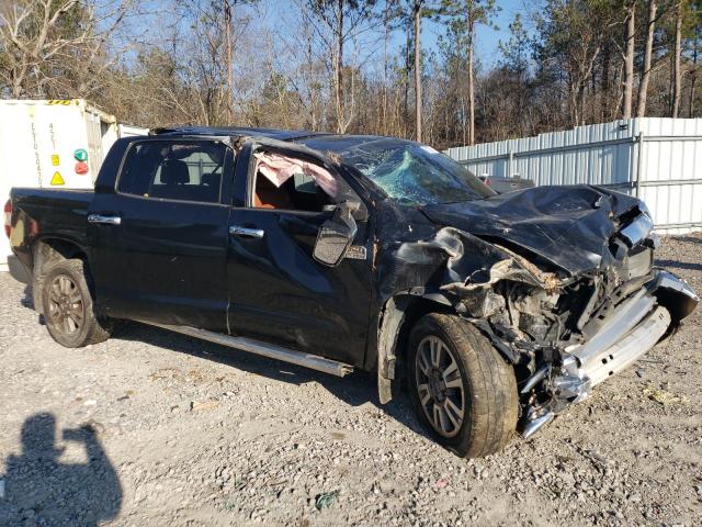 5TFGY5F1XEX157876 - 2014 TOYOTA TUNDRA CREWMAX PLATINUM 黑色 照片 4