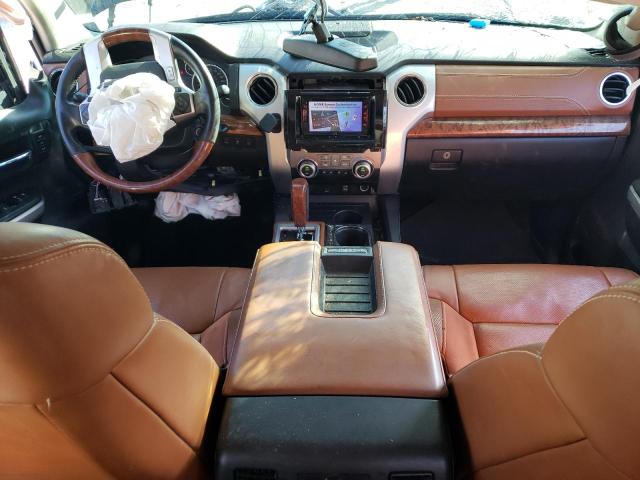 5TFGY5F1XEX157876 - 2014 TOYOTA TUNDRA CREWMAX PLATINUM 黑色 照片 8