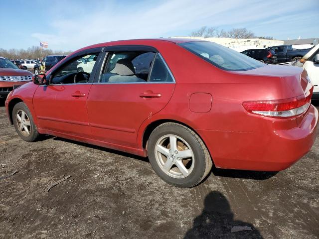 1HGCM56653A002952 - 2003 HONDA ACCORD EX RED photo 2